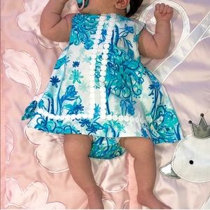 Lilly Pulitzer Baby Shift and bloomers